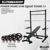 POWER HOME GYM GENETIX SQUAT STAND 1.1