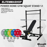 POWER HOME GYM GENETIX SQUAT STAND 1.1