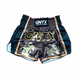 GENETIX GNTX WAYANG MUAY THAI SHORTS BROWN